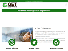 Tablet Screenshot of getcobrancas.com